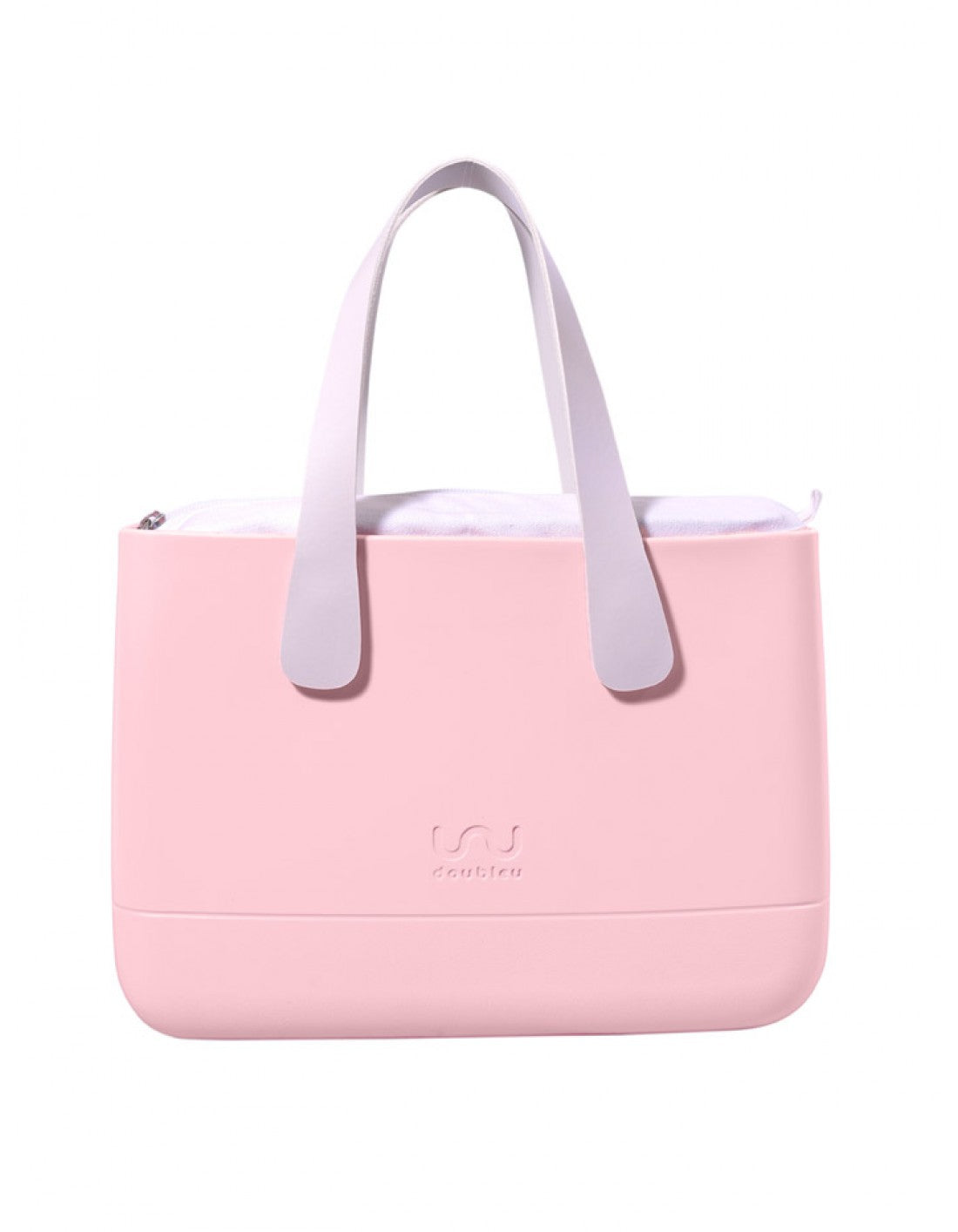 【Entre Reves】THE WILD TOTE BABY PINK LARGE BÉIS 'The Wicked Tote' in Wicked Pink - Sleek Pink Tote Bag