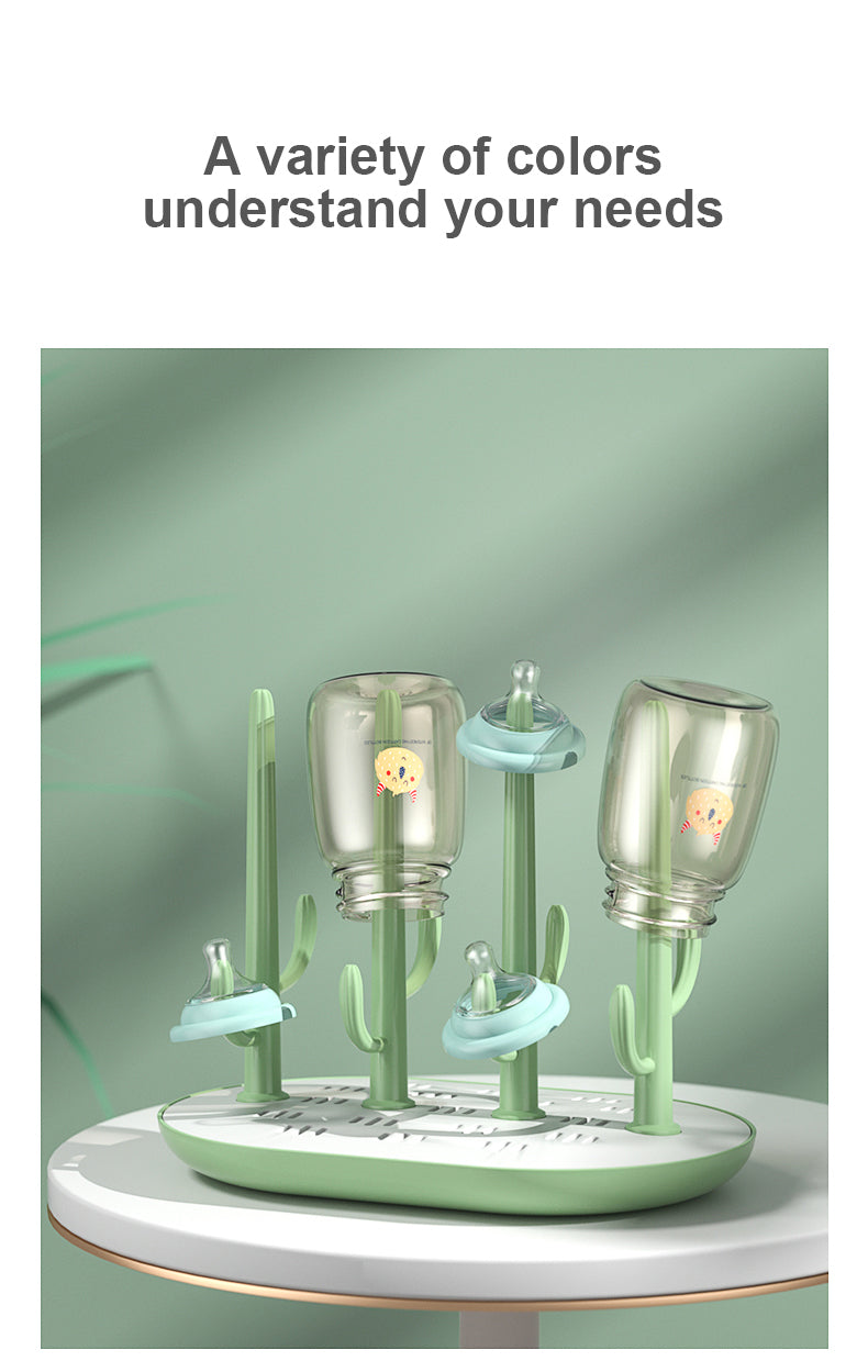 Cactus shape Bottle Drying Rack tot2walk